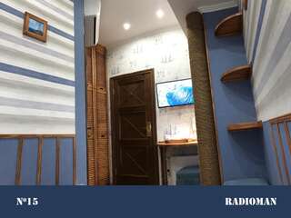 Мини-отель Lucky Ship Art Hotel Одесса Бюджетный двухместный номер с 1 кроватью – Без окна-5