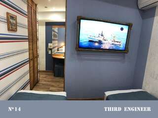 Мини-отель Lucky Ship Art Hotel Одесса Стандартный двухместный номер с 1 кроватью или 2 отдельными кроватями-11
